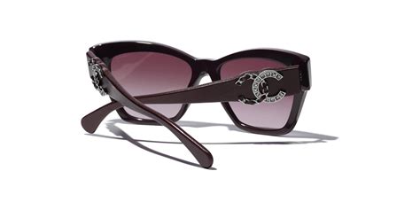 CHANEL 5456QB Butterfly Acetate Sunglasses 